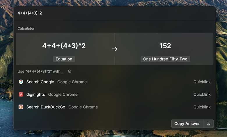 raycast-example-calculation