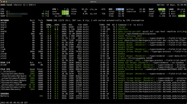 glances-interface-screenshot